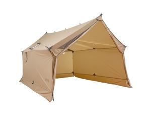 VEVOR Tente Chaude pour 2 Personnes, Tente d'Hiver Portable avec Trou de Poêle, Sac de Transport, Aérations, Abri Léger à 4 Saisons, Tissu Imperméable PU2500 mm, pour Camping, Randonnée, Pêche, Chasse