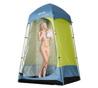 VEVOR Tente de Douche de Camping, Abri d'Intimité Extérieur Portable, Cabine d’Essayage Toilette pour Plage Pêche, 1 Compartiment, en Tissu Oxford 200D, Tiges en Acier, avec Piquets Cordes et Sac