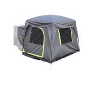 VEVOR Tente de hayon de SUV, 2480 x 3080 mm, Tente arrière SUV de Camping imperméable, Conception spacieuse à Double Couche pour 5-8 Personnes, avec fenêtres en Maille, Double Toit, Sac de Rangement