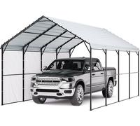 VEVOR Abri de voiture extérieur en métal robuste pour pick-up bateau 3,6 x 6 m