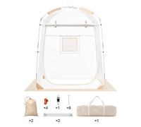VEVOR Tente Sport Bulle Transparente Instantanée pour 1 Personne Anti-intempérie