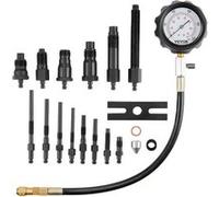 VEVOR Testeur de Compression Compressiomètre pour Moteurs Diesel Avec 18 Kits pour Atelier