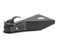 VEVOR Tête d'Attelage Remorque pour Boule d'Attelage 50,8 mm Cadre en A Capacité de Charge 3629 kg Coupleur de Remorque en Acier Robuste pour Camping-Car, Camionnette, SUV, Surface de Revêtement Noir