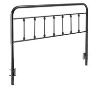 VEVOR Tête de lit pour lit Queen Size, tête de lit sur Pied en métal, 1515 x 1030 x 38 mm, avec Cadre en Acier au Carbone de Haute qualité, pour Chambre, hôtel, Famille d'accueil, dortoir, Noir