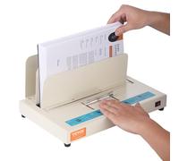 VEVOR Thermorelieur A3 (Bord Court)/A4/A5 Capacité 500 Feuilles, Relieuse Thermique Épaisseur Maximale de Reliure 50 mm, Machine à Relier Électrique avec Détection Optique Infrarouge, pour Bureau