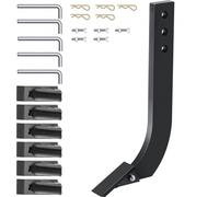 VEVOR 16 ''boîte lame tige scarificateur tiges dents 3 trous boîte grattoir tige 5 pièces