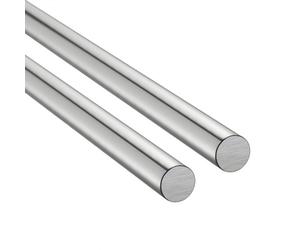 VEVOR Tige Mouvement Linéaire SFC25 Arbre Mouvement Linéaire 1000 mm 2 PCS pour Machines de Découpe, Rectification, Fraisage, Perçage, en Acier au Carbone, Antirouille et Haute Précision et de Dureté