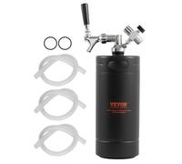 VEVOR Tireuse à Bière Portable Mini Growler 4 L Fût à Bière Pression 0~30 PSI