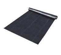 Toile Tissée Jardin Toile Anti-Mauvaises Herbes Anti-UV 91,4 x 1,83 m Noir