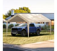 VEVOR Toile d'auvent de remplacement pour abri voiture tente couverture 6,1x3 m