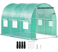 VEVOR Toit arqué Serre en film plastique Serre pour plantes 3x2,1x2,1m
