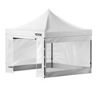 VEVOR Tonnelle Imperméable 3×3m Tente Pop-up Jardin Avec Parois Latérales Pour Terrasse