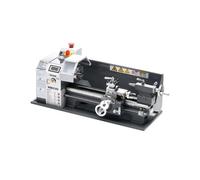 VEVOR Tour à Métaux de Précision, 210x370 mm, 550 W, 0-2500 tr/min Vitesse Variable, Engrenage Métallique, pour Traitement de Pièces Précision, Filetages Impériaux Métriques, Métaux Tendres, Plastique