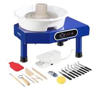 VEVOR Tour de Potier 25 cm Machine à Poterie Vitesse Réglable 60-300 tr/min