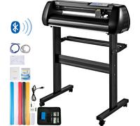 VEVOR Traceur de découpe Largeur de coupe 720 mm Machine à tracer, 20 - 800 mm / s Découpeuse de film, 3 lames Traceur de découpe Traceur de film Imprimante de film avec logiciel Signmaster pour ensei