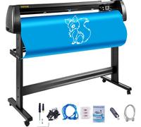 VEVOR Traceur de découpe vinyle 53 pouces Traceur de découpe vinyle 1350 mm Slogan Cutting Plotter Desktop Machine avec le logiciel