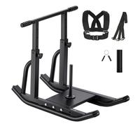 VEVOR Traîneau de Puissance Poussée Traction et Traînement pour Fitness Noir
