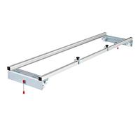 VEVOR Traîneau de routeur, 152,4 cm, gabarit de guidage de dalle pour travail du bois avec fonction de verrouillage, portable et facile à régler, raboteuse pour aplatir le bois, bricolage à domicile