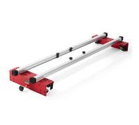 VEVOR Traîneau de toupie, 1525 mm, gabarit d'aplatissement de dalle portable, travail du bois aplatir dalles, gabarit de guidage de dalle, outil de rabotage pour aplatir le bois, bricolage domicile