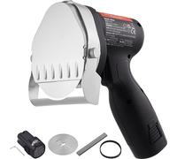 VEVOR Trancheur de kebab 80 W, Couteau électrique sans fil Gyroscope, Couteau à kebab électrique Schawarma 0-8 mm Épaisseur réglable, Commercial Kebab Slicer avec lames de 100 mm Noir