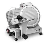 VEVOR Trancheuse Électrique à Viande Jambon Charcuterie Lame Amovible 250 mm