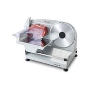 VEVOR Trancheuse Électrique, Trancheuse à Jambon et Viande avec Épaisseur de Coupe Réglable 0-15 mm, pour Baguette Fromage Saucisson Steak Viande Congelée Cuisine, Lame en Acier Inoxydable de 190 mm