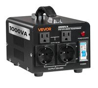 VEVOR Transformateur 220 V à 110 V et 110 V à 220 V Élévateur Abaisseur 1000 VA