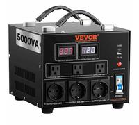 VEVOR Transformateur Convertisseur Tension Élévateur Abaisse 220V⇄110V 5000VA CE