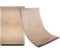 VEVOR Trappe de remplacement pour porte d'entrée, compatible avec les portes d'entrée (VEVOR), 260,4 x 412,8 mm, trappe de remplacement en PVC épaissi, plus durable et résistant aux intempéries