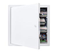 VEVOR Trappe de Visite 34x34 cm, Panneau d'Accès pour Cloisons Sèches Placo en Acier Galvanisé, pour Plafond Plomberie et Électricité, Trappe de Maintenance Dimensions de Découpe 32x32 cm, Blanc