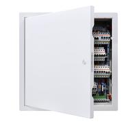 VEVOR Trappe de Visite 39x39 cm, Panneau d'Accès pour Cloisons Sèches Placo en Acier Galvanisé, pour Plafond Plomberie et Électricité, Trappe de Maintenance Dimensions de Découpe 37x37 cm, Blanc