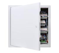 VEVOR Trappe de Visite 39x39 cm, Panneau d'Accès pour Cloisons Sèches Placo en Acier Galvanisé, pour Plafond Plomberie et Électricité, Trappe de Maintenance Dimensions de Découpe 37x37 cm, Blanc