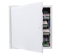 VEVOR Trappe de Visite 49x49 cm, Panneau d'Accès pour Cloisons Sèches Placo en Acier Galvanisé, pour Plafond Plomberie et Électricité, Trappe de Maintenance Dimensions de Découpe 47x47 cm, Blanc