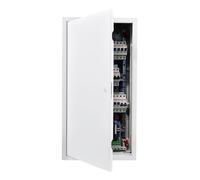 VEVOR Trappe de Visite 64x34 cm, Panneau d'Accès pour Cloisons Sèches Placo en Acier Galvanisé, pour Plafond Plomberie et Électricité, Trappe de Maintenance Dimensions de Découpe 31,5x62 cm, Blanc