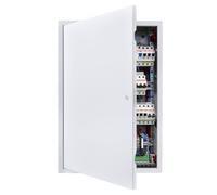 VEVOR Trappe de Visite 64x44 cm, Panneau d'Accès pour Cloisons Sèches Placo en Acier Galvanisé, pour Plafond Plomberie et Électricité, Trappe de Maintenance Dimensions de Découpe 42x62 cm, Blanc