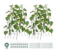 VEVOR Treillis pour Concombres 990x400 mm, Lot de 4, Treillis de Jardin