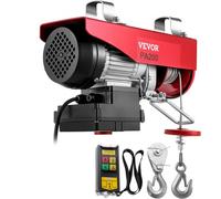 VEVOR Treuil à Câble électrique 100kg/200kg 480W Palan électrique avec Télécommande sans Fil, 12m/min 220lb/440lb Treuil-Palan électrique à Distance pour Atelier Garage Entrepôt Levage Charge Lourd