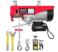 VEVOR Palan électrique 600 kg – 1150 W – Télécommande sans fil – Facile à installer