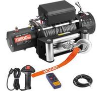VEVOR Treuil Électrique 12V CC Force Traction 6100kg Étanchéité IP55 Large Compatibilité