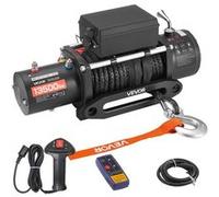 VEVOR Treuil Électrique 12V Force de Traction de 6100kg Pour Remorquage de SUV Jeep