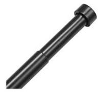 VEVOR Tringle à rideau double extensible 92-183 cm — Fer robuste, embouts capuchon, charge 13,6 kg