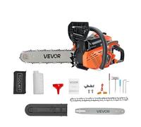 VEVOR Tronçonneuse thermique 35,5 cm 40 cc 1,3 kW pour coupe de bois et défrichement
