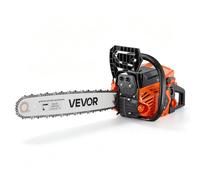 VEVOR Tronçonneuse Thermique Scie à Chaîne Essence 2 Temps 62 cm³ 2,7 kW 508 mm