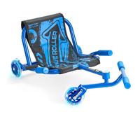 VEVOR Trottinette à Pédales, Capacité de Charge 90 kg, Trottinette Wiggle de Dérive, Mouvement de Pieds en Zigzag, Convient aux Surfaces Dures Intérieur Extérieur, pour Enfants 10 Ans et Plus, Bleu