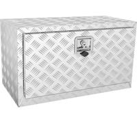 VEVOR Truckbox Boîte à outils Boîte à outils pour remorque 760x355x405mm Boîte de rangement pour pick-up, boîte à outils en aluminium à plaques de diamant avec serrure & clés, boîte de rangement étanc