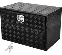 VEVOR Truckbox boîte à outils, boîte pour remorque sous le plancher, boîte à outils 1219 x 610 x 610 mm boîte de rangement pour pick-up, alliage d'aluminium, boîte à outils pouvant supporter 50 kg, bo
