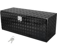 VEVOR Truckbox boîte à outils, boîte pour remorque sous le plancher, boîte à outils 1524 x 610 x 610 mm boîte de rangement pour pick-up, alliage d'aluminium, boîte à outils pouvant supporter 50 kg, bo