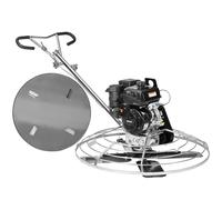 VEVOR Truelle mécanique, 1165 mm, truelle à ciment à conducteur marchant à essence 14 CV commerciale robuste avec plateau flottant, lame de truelle pour finition surface en béton lisse, ciment à béton