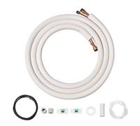 VEVOR Tube cuivre de climatiseur lignes divisées câble connexion 4,8m 9,5mm 16mm