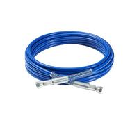 VEVOR Tuyau de pulvérisation de Peinture sans air, 7,62 m, Tuyau tressé en Fil d'acier Multicouche pour pulvérisateur de Peinture, Haute Pression 300 Bar, Bleu